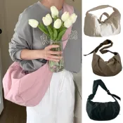 (店+)【LEESA】尼龍包包\女生包包\A4包包\書包\餃子包\水餃包\半月包\斜背包\雲朵包\斜背包女\女生側背包