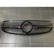 涔峰ＣＦ☆(黑) BENZ X253 W253 GLC 前期 滿天星 水箱護罩 滿天星鑽水箱罩 SUV COUPE