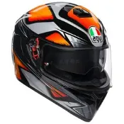 瀧澤部品 義大利 AGV K3 SV 全罩安全帽 LIQUEFY 橘 內藏墨片 亞洲版 2019年彩繪 通勤機車 透氣