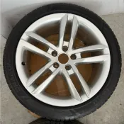 AUDI 原廠 B8 B8.5 S4 鋁圈 8J 18 ET47 5/112 含胎堪用附贈 倍耐力 245/40/18