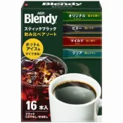(店+)【AGF】*貪吃熊*日本 AGF Blendy 咖啡 4種綜合黑咖啡 即溶咖啡粉 隨身包 效期28年1月