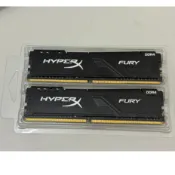 二手 HyperX FURY DDR4-3200 16GB*2 PC用超頻記憶體(HX432C16FB4K2/32)