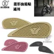 台灣現貨【機車酷改】機車油箱側貼 菱格紋油箱貼 防滑貼 檔車止滑貼 Cafe Racer 野狼 KTR 愛將 AIR 小