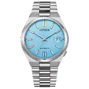 大高雄鐘錶城 CITIZEN 星辰 Mechanical NJ0151-53L 情人節推薦款機械潮流腕錶 藍 40.0mm｜樂天領券現折★全館特惠中★指定刷卡回饋10%