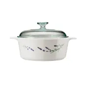 【康寧 Corningware】薰衣草園康寧鍋-圓形2.2L