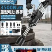 蘭亭名匯 【台灣公司 可開發票】現代電動大扳手220V大功率插電風炮大扭力重型風炮工業級套筒工具