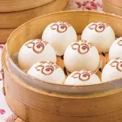 【壽滿趣】五星藍帶手工港點-壽滿趣流沙包(3入/盒)
