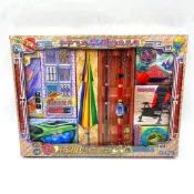 【古德】紙紮精雅釣具套裝組 D329 / 往生用品 / 附封條 / 清明 掃墓 祖先 / 紙紮 / 重陽 / 金紙 拜拜