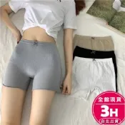 【梨卡】隔日到貨 內搭褲 安全褲 四角褲 睡褲 棉短褲 打底 防走光 女生短褲 打底褲 BR1381【現貨24H】