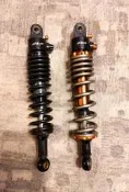 高品質 鋁合金可充氣避震器 減震器 野狼 老狼 狼R KTR SB300 大野狼改裝 灰霧銅/星辰黑 34cm