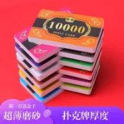 薄款棋牌室專用籌碼卡打牌用的酬碼0.38MM厚度磨砂麻將籌碼卡片桃園出貨✨