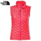 川山岳海 [ THE NORTH FACE ] 女 ThermoBall 保暖背心 紅毛丹粉 / 暖魔球 / 優惠價$4199 / C777G14