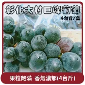 【HOTAI購】【阿成水果】桃苗選品—彰化大村巨峰葡萄(4台斤/盒)