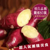 【生活市集】【賀鮮生】日本瘋搶大份量栗香地瓜1kg 栗子地瓜 熟地瓜 烤地瓜 退冰即食 輕食