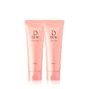 【Kanebo 佳麗寶】DEW 水潤洗顏皂霜 125g(2入組)(洗面乳)