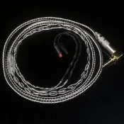 鐵三角耳機6n單晶銅鍍銀升級線im50 im70 im01 im02 im03 im04