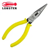 【小三五金】日本製 LOBSTER 蝦牌 2606G 尖嘴鉗 6“ 150mm 尖口鉗 電工 電氣 配線 工事