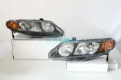 大禾自動車 原廠外型 大燈 適用 美規 CIVIC8 SI 4門 06-11 DEPO製