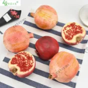❤️可開發票❤️手感假石榴模型塑料仿真番石榴水果蔬菜家居櫥櫃裝飾品擺設道具❤️免運❤️