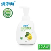 清淨海 環保洗手慕斯(檸檬飄香) 480g (超值12入組)
