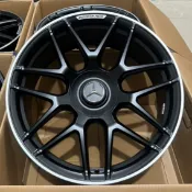 拆車胎皮 復刻高仿 原廠鋁圈19寸賓士A45s 鍛造 A35 A45 CLA35 CLA45 A CLA級合裝