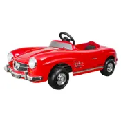 賓士300SL 兒童經典6V電動跑車-火焰紅