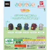 怪獸先生排隊公仔-哥吉拉2篇 全五款 扭蛋 BANDAI