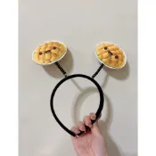 統一波羅麵包髮箍 髮飾