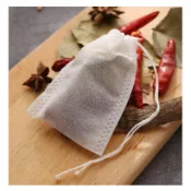 茶包袋 抽繩式茶包袋 滷包袋 中藥袋 冲茶袋 濾茶袋 中藥煎藥袋 約100入 多尺寸 自帶綁綫