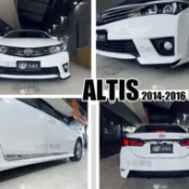 小亞車燈＊新 ALTIS 11代 14 15 2014 2015 2016 車美仕 類原廠 前下巴 後下巴 側裙 含烤漆