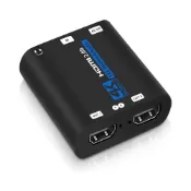 (店+)婕樂數位 HDMI分配器 4K 1進2出 一進二出 1分2 分屏器 2個畫面同時顯示 展場會議 可外接音源
