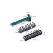 (店+)豪划算  17件組 棘輪板手組合 薄型 省力 棘輪板手 起子頭 套筒 綜合套組 DIY 神器