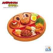 AN麵包超人-大臉分隔餐盤組(附蓋)【悅兒園婦幼生活館】