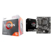 (店+)【AMD 超微】〈自MO價〉 R5 3400G+微星 A520M-A PRO M-ATX主機板