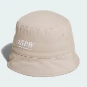 【adidas 愛迪達】愛迪達 Mh Bucket Hat 漁夫帽 運動 休閒 遮陽 卡其 白(JF1205)