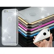 快樂購一店 電鍍粉閃手機殼 iPhone5 iPhone6s Plus Note4 Note5 TPU軟殼 背蓋 透明殼 手機保護殼
