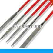 精密銼刀套裝 迷你模型專用銼刀 木工銼刀金剛銼 多規格 (銼刀5*180圓形)