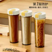 🔥好貨優選🔥食品級意麪收納麪條收納盒家用廚房五穀雜糧密封罐儲物掛麪儲物罐