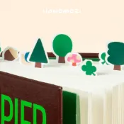 𝙃𝙖𝙣𝙤𝙢𝙤𝙯𝙞 - oh lolly day HIDE＆SEEK 書籤貼紙 書籤 貼紙 趣味書籤 韓國文創