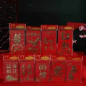 ✨現貨 吉祥燙金紅包 紅包 紅包袋 燙金紅包 新年紅包 過年 春節 婚禮 喜慶 祝賀 福字 囍字 招財 中式紅包 禮金袋
