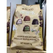好市多（新品）Witor's 綜合含餡松露造型巧克力 1公斤（20271015）可代購其他