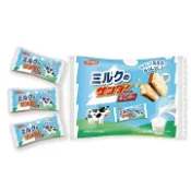 有樂製菓 迷你牛奶雷神巧克力風味餅乾分享包 110g (賞味期限10/31)【Donki日本唐吉訶德】
