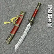 【御宗】62釐米康熙小戰劍、清劍、延陵劍、上芳寶劍、金藝魏龍泉劍、宮廷寶劍、影視高夢鋼唐紅劍、短劍、宮廷寶劍，未開刃，適