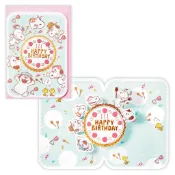 【莫莫日貨】日本進口 正版 hallmark 史努比 Snoopy 燙金立體 生日卡片 生日卡 卡片 84399