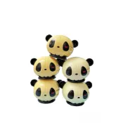 💎TIDE OF T🍀日本正版 絕版BANDAI 萬代 熊貓鐵金剛 Panda-Z 大頭疊疊樂 轉蛋 扭蛋 玩具公仔