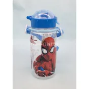 台灣現貨 韓國製 漫威 MARVEL 蜘蛛人 水壺 蜘蛛俠 吸管水壺 冷水壺 揹帶水壺 兒童水壺 兒童餐具 350ml