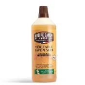 【玫翠思】法國玫翠思亞麻油黑肥皂1000ML(柑橘)