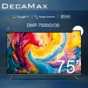(基本安裝) DECAMAX 75吋 超值4K HDR10 Google TV 聲控智慧AI聯網液晶電視