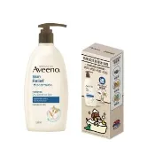 【Aveeno 艾惟諾】燕麥高效舒緩沐浴露532ml(沐浴乳)-JOGUMAN聯名