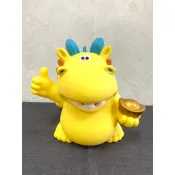 【全新絕版】台灣人壽阿龍大型撲滿 公仔 存錢筒 企業寶寶存錢筒